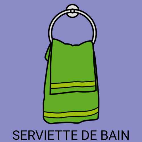 Serviette de bain